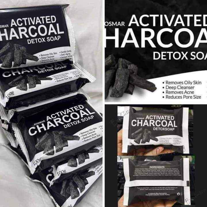 ROSMAR ACTIVATED CHARCOAL DETOX SOAP