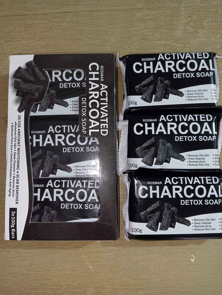 ROSMAR ACTIVATED CHARCOAL DETOX SOAP