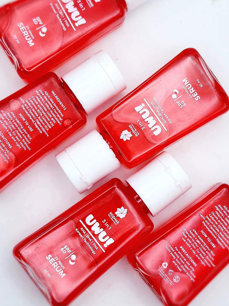 ROSMAR UWU 3 IN 1 SERUM AHA-BHA-PHA SPF60