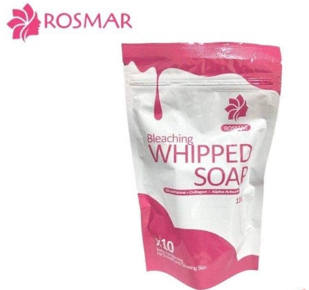 ROSMAR BLEACHING WHIPPED SOAP 10X INSTANT WHITENING FOR SMOOTH AND GLOWING SKIN