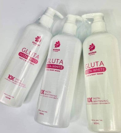 ROSMAR GLUTA INSTA-WHITE FACE AND BODY WASH