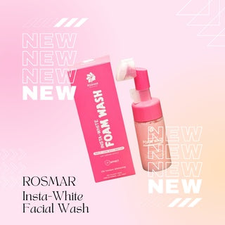 ROSMAR INSTA - WHITE FOAM WASH 10X WHITENING WITH COOLING EFFECT | FACIAL WASH