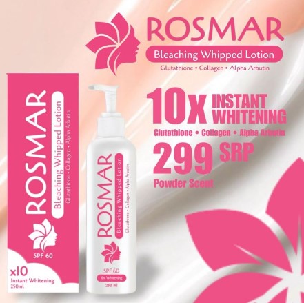 ROSMAR BLEACHING WHIPPED LOTION SPF 60