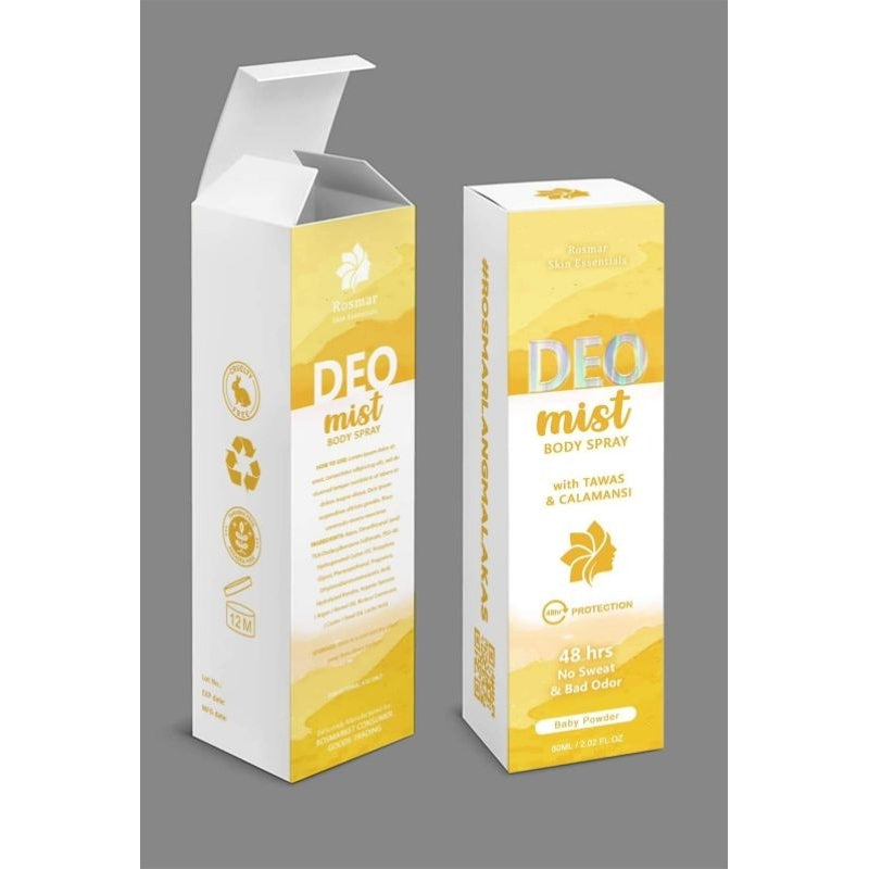 Rosmar Kagayaku Deo Mist NEW and IMPROVED PACKAGING