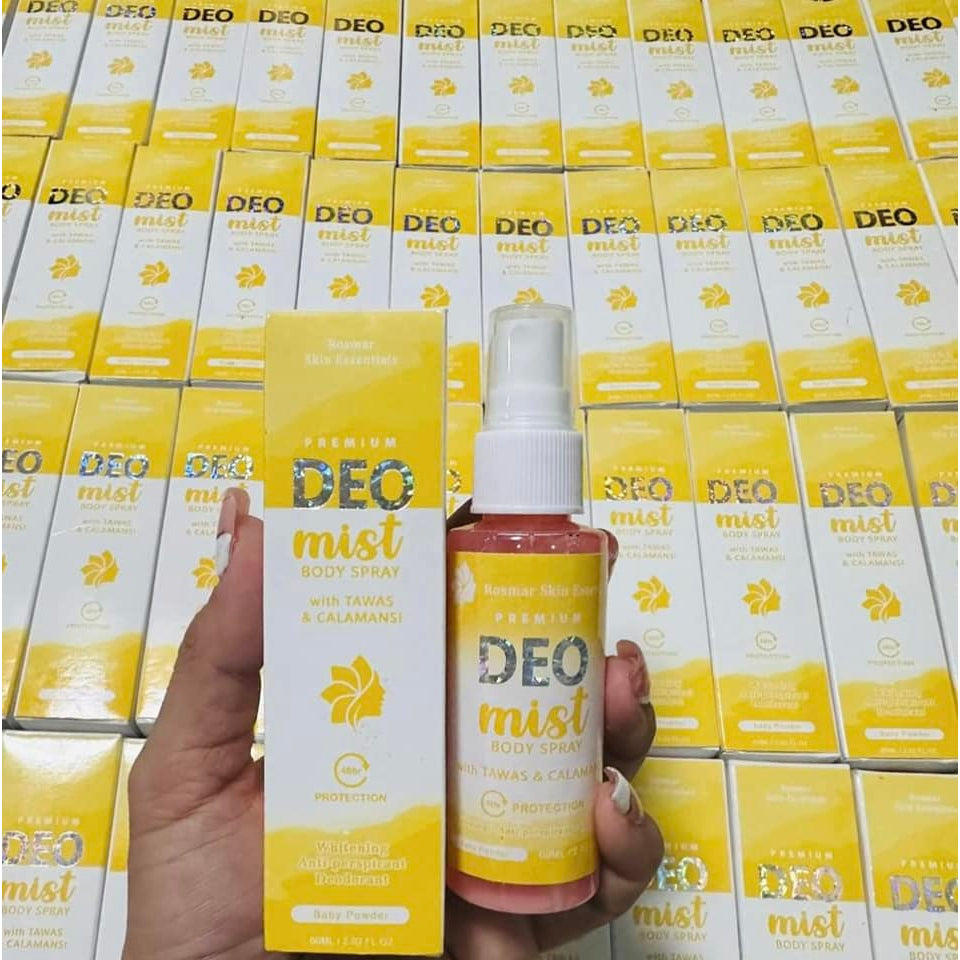 Rosmar Kagayaku Deo Mist NEW and IMPROVED PACKAGING