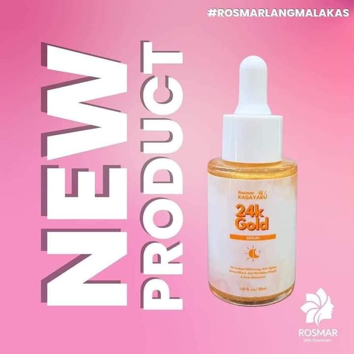 ROSMAR KAGAYAKU 24K GOLD SERUM & KOREAN WHITE GLOW SERUM