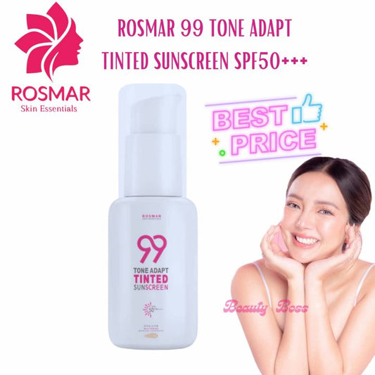 ROSMAR 99 TONE ADAPT TINTED SUNSCREEN SPF 50